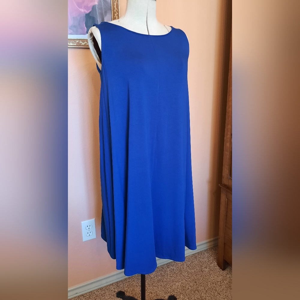 Uniqlo Blue Swing Dress